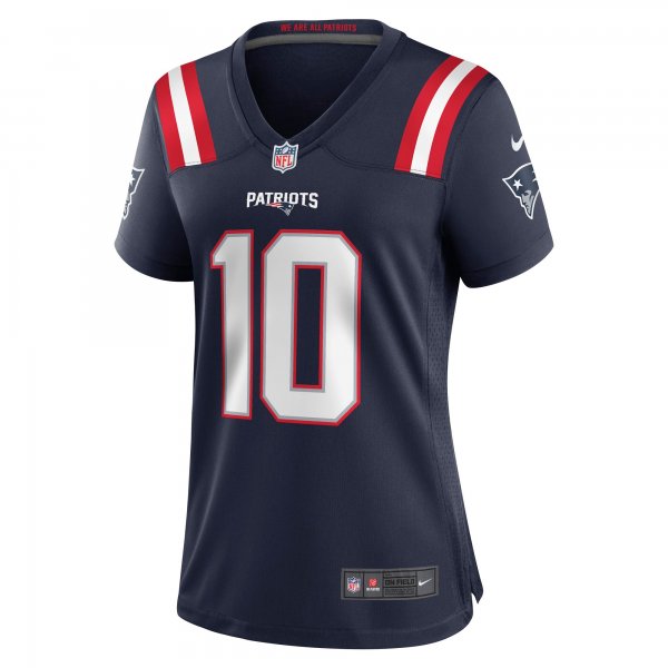 Women's New England Patriots Mac Jones Nike Navy Player Jersey