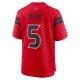 Men's Houston Texans Jalen Pitre Nike Red Alternate Game Jersey