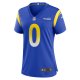 Women's Los Angeles Rams Byron Young Nike Royal Home Game Jersey