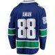 Men's Vancouver Canucks Nils Aman Fanatics Blue Home Premier Breakaway Player Jersey