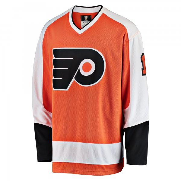 Men's Philadelphia Flyers Bernie Parent Fanatics Orange Premier Breakaway Retired Player Jersey