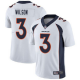 Men's Denver Broncos #3 Russell Wilson White Vapor Untouchable Limited Stitched Jersey