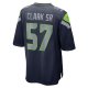 Men's Seattle Seahawks Frank Clark Nike College Navy  Game Jersey