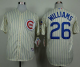 Men's Chicago Cubs #26 Billy Williams Cream 1969 Turn Back The Clock Stitched MLB Jersey