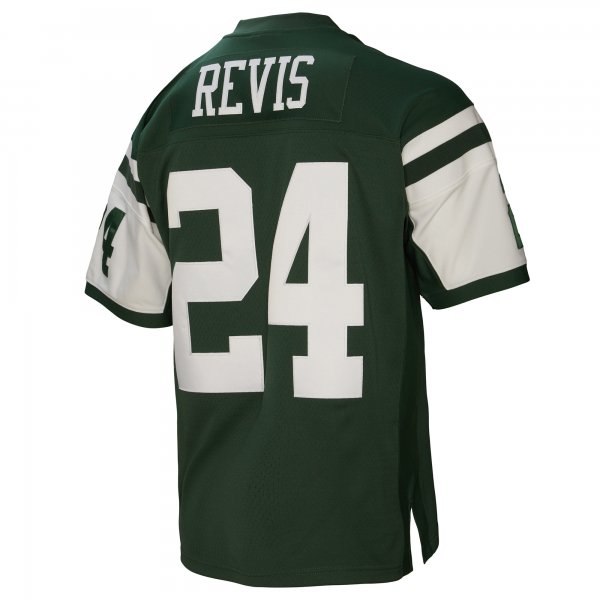 Men's New York Jets Darrelle Revis Mitchell & Ness Green Legacy Replica Jersey