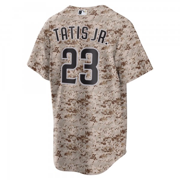 Men's San Diego Padres Fernando Tatis Jr. Nike Camo USMC Alternate Replica Player Jersey