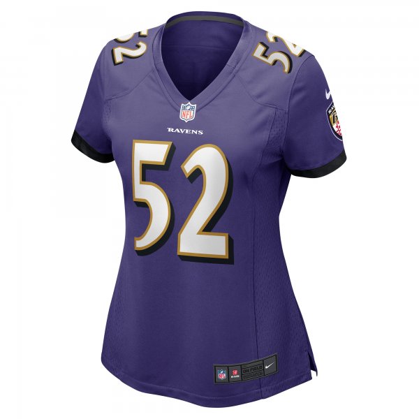 Women's Baltimore Ravens Ray Lewis Nike Purple Retired Player Jersey