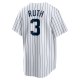 Men's New York Yankees Babe Ruth Nike White Home Cooperstown Collection Player Jersey