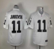 Nike Las Vegas Raiders #11 Sebastian Janikowski White Men's Stitched NFL Game Jersey