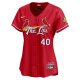 Women's St. Louis Cardinals Willson Contreras Nike Red 2024 City Connect Limited Player Jersey