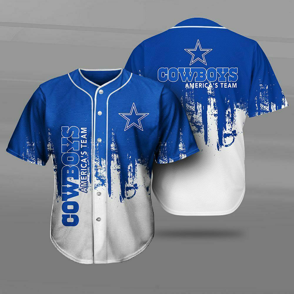 Dallas Cowboys NFL Stitched Fashion Baseball Legend Jersey