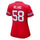 Women's Buffalo Bills Matt Milano Nike Red Player Jersey