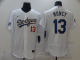 Men's Los Angeles Dodgers 13 Muncy White Flexbase 2021 Nike MLB Jersey