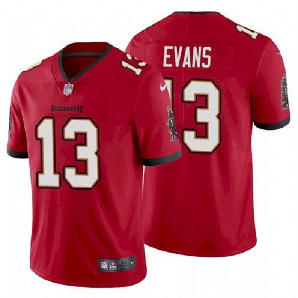 Men's Tampa Bay Buccaneers #13 Mike Evans 2020 Red Jersey