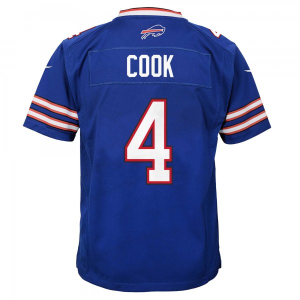 Youth Buffalo Bills James Cook Nike Royal Game Jersey