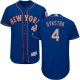 New York Mets #4 Lenny Dykstra BlueGrey NO Flexbase Collection Stitched MLB Jersey