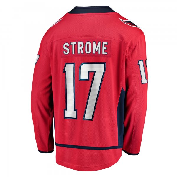 Men's Washington Capitals Dylan Strome Fanatics Red Home Breakaway Player Jersey