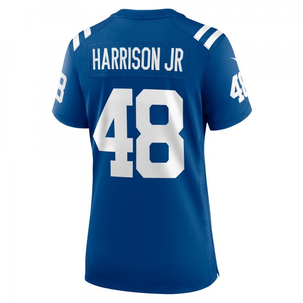 Women's Indianapolis Colts Ronnie Harrison Jr. Nike  Royal Team Game Jersey