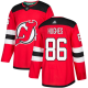 New Jersey Devils #86 Jack Hughes Red Home Stitched Youth NHL Jersey