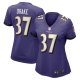 Women's Baltimore Ravens Kenyan Drake Nike  Purple  Game Jersey