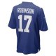 Men's New York Giants Wan'Dale Robinson Nike Royal Game Player Jersey