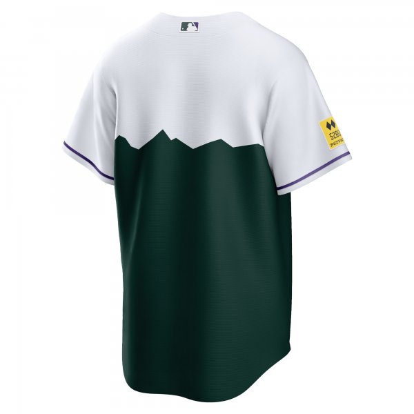 Men's Colorado Rockies Nike Green City Connect Replica Team Jersey