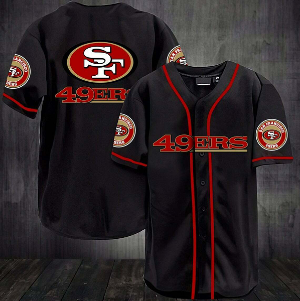 San Francisco 49ers NFL Stitched Fashion Baseball Legend Jersey