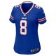 Women's Buffalo Bills Sam Martin Nike Royal Game Player Jersey