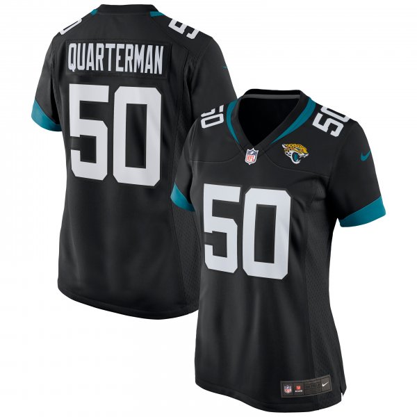 Women's Jacksonville Jaguars Shaquille Quarterman Nike Black Game Jersey