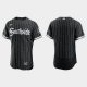 Men's Chicago White Sox Black 2021 MLB City Connect Flex Base Jersey