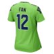 Women's Seattle Seahawks 12s Nike Neon Green  Game Jersey