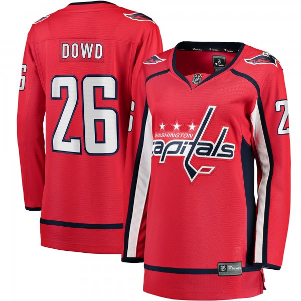 Women's Washington Capitals Nic Dowd Fanatics Red Home Breakaway Player Jersey