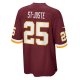 Men's Washington Football Team Benjamin St-Juste Nike Burgundy Game Jersey