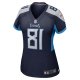 Women's Tennessee Titans Jonnu Smith Nike Navy Game Jersey