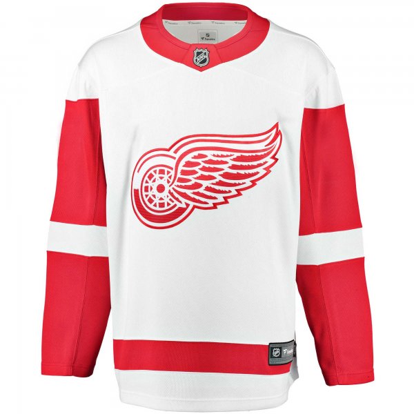 Men's Detroit Red Wings Fanatics White Breakaway Away Jersey