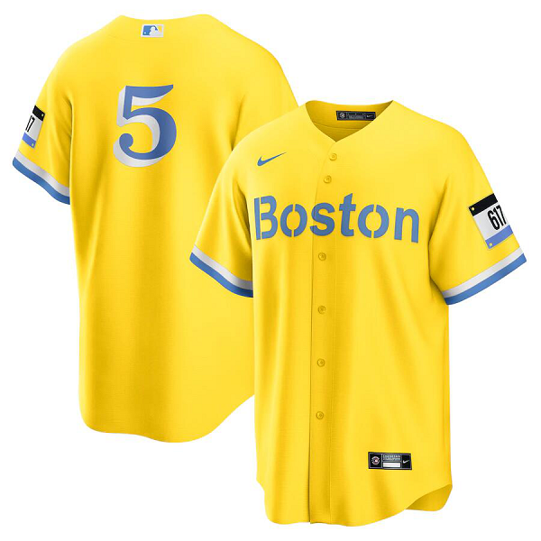 Men's Nike Boston Red Sox Enrique Hernandez 2021 City Connect MLB Player Cool Base Jersey