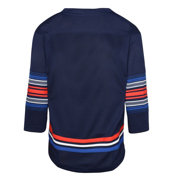 Youth New York Rangers  Navy Alternate Replica Jersey