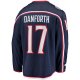 Men's Columbus Blue Jackets Justin Danforth Fanatics Navy Home Breakaway Player Jersey