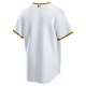 Men's Pittsburgh Pirates Nike White Home Blank Replica Jersey
