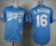 Kansas City Royals #16 Bo Jackson Light Blue 1985 Turn Back The Clock Stitched MLB Jersey