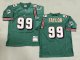 Men's #99 Jason Taylor Aqua Miami Dolphins Jersey