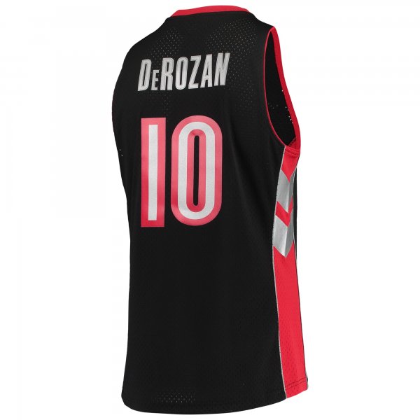 Men's Toronto Raptors DeMar DeRozan Mitchell & Ness Black 2001/02 Hardwood Classics Swingman Jersey