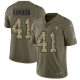 Nike New Orleans Saints #41 Alvin Kamara Olive/Camo Men's Stitched NFL Limited 2017 Salute To Service Jersey