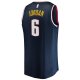 Men's Denver Nuggets DeAndre Jordan Fanatics Navy Fast Break Player Jersey - Icon Edition