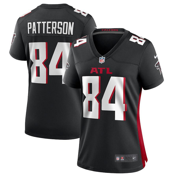 Women's Atlanta Falcons #84 Cordarrelle Patterson Nike Black Game Player NFL Jersey