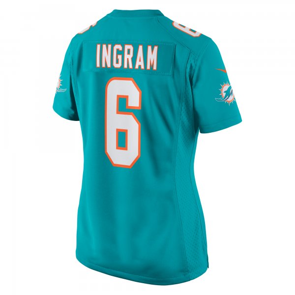 Women's Miami Dolphins Melvin Ingram Nike Aqua Home Game Player Jersey