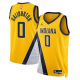 Men's Unisex Indiana Pacers #0 Tyrese Haliburton Navy Jordan Statement Edition Swingman Jersey