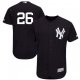 Youth New York Yankees #26 DJ LeMahieu Navy Flex Base Alternate Collection by Majestic MLB Jersey