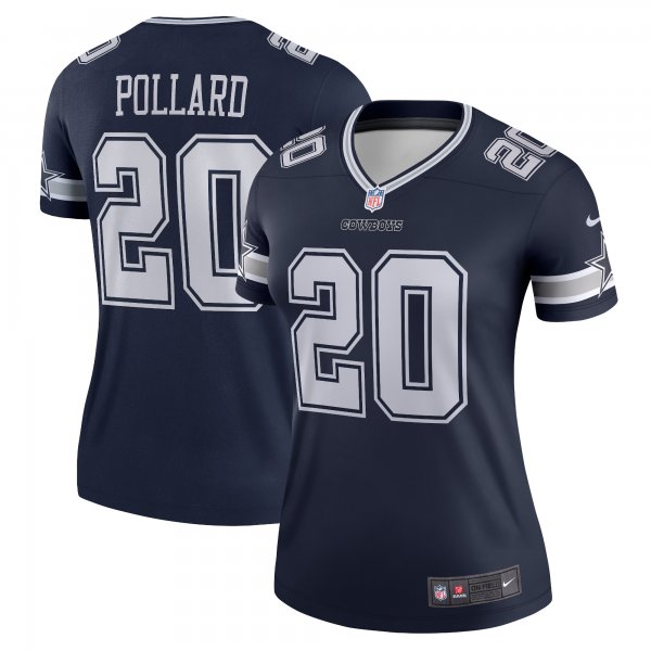 Women's Dallas Cowboys Tony Pollard Nike Navy  Legend Jersey