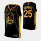 2023-24 City Edition Golden State Warriors #25 Lester Quinones Black Swingman Jersey